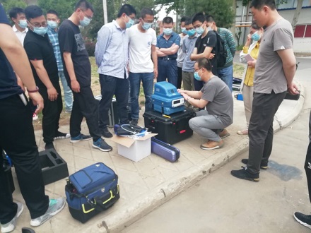 國產PF300助力濟南涉VOCs重點企業普查，青島環控全力做好現場培訓和售后保障