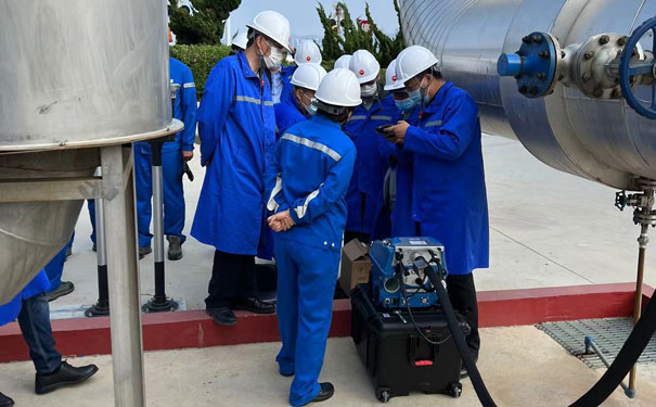 PF-300便攜式甲烷、總烴和非甲烷總烴分析儀現場測試